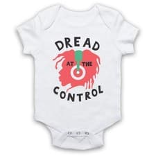 Image of Dread at the Control Babygrow Dj Mikey Strummer Reggae Baby Grow Gift All Cols
