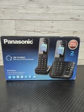 Image of Panasonic KX-TGH262 Twin Digital Cordless Phone Bluetooth Answering Machine New