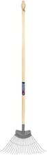 Image of Spear Jackson Neverbend Heavy Duty Flexo Lawn Rake 48 Inch Garden Allotment