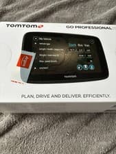 Image of TomTom Go Professional 520 HGV TRUCK COACH SAT NAV Full UK Europe Lifetime Maps
