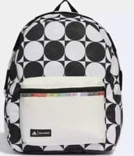 Image of Adidas Unisex Classic Pride Backpack Black White Multi 