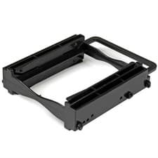 Image of StarTech Dual 2.5inch SSD/HDD Mounting Bracket for 3.5 Drive Bay - Tool-Less ...