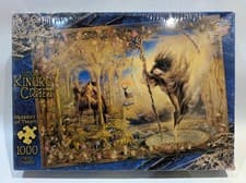 Image of MasterPieces Kinuko Craft Alphabet of Thorn 1000 Piece Jigsaw Puzzle Read Desc.