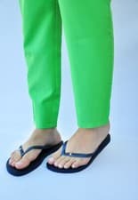 Image of Original For HAVAIANAS Slim charm Crystal Flip Flops Women Summer 2025