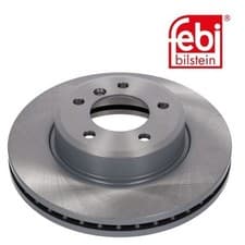 Image of Febi 12323 Brake Disc Front High Performance Fits BMW 3 Series 1998 - 2000