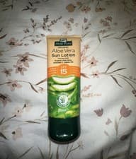 Image of Aloe Pura Organic Aloe Vera Sun Lotion SPF15 200ml Brand New