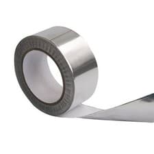 Image of Aluminium Foil Tape 48mm x 45m Self Adhesive 50 Micron Heat Insulation Roll
