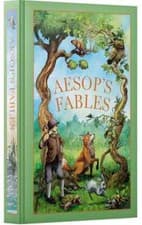 Image of Aesop's Fables (Leather-bound) by Aesop Wilco International NEW