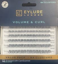 Image of Eylure London Volume & Curl Value Pack – 84 Lash Clusters (10mm, 12mm & 14mm)