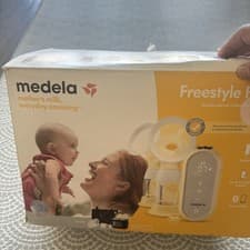 Image of Medela Freestyle Flex Double Electric Breast Milk Pump for Mothers - Yellow