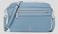 Image of New Michael Kors Women's Jet Set Charm Large EW Nylon Crossbody Bag Chambray