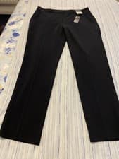 Image of BNWT Dorothy Perkins Black Ankle Length Trousers - Size 12