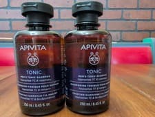 Image of SET OF 2 Apivita Men's Tonic Shampoo with Hippophae TC & Rosemary 250 ml 8.45 oz