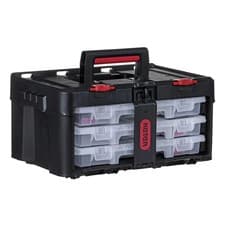 Image of Keter Roc 253380 Stack N Roll 3-Set Tool Box Case Organiser KETSNR3ORG