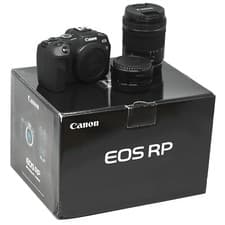 Image of Canon EOS RP Camera + RF 24-105 f/4-7.1 STM Lens + EF-EOS R Mount Adapter