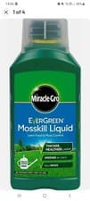 Image of Miracle Gro Evergreen Mosskill Liquid Lawn Food Moss Control 1L Greener Lawn