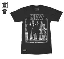 Image of KISS Dressed To Kill Since 1975 T Shirt - XL - 50th Anniversary Boxset Edition