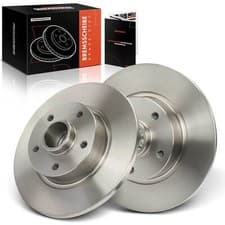Image of 2x Brake Discs Rear 280mm for Opel Vivaro B X82 Renault Trafic III 14-ON 4422288