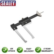 Image of Sealey Brake Disc Caliper with Tyre Tread Depth Gauge 0-56mm VS057