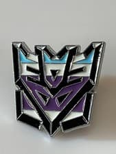 Image of BN Transformers Decepticon Enamel Pin Badge Megatron