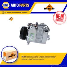 Image of Air Con Compressor 32833 NRF AC Conditioning 64526987890 64529196889 6987890 New