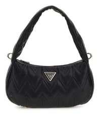 Image of GUESS shoulder bag Eda Top Zip Shoulder Bag Black