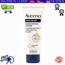 Image of Aveeno Skin Relief Nourishing Lotion, 200ml With Soothing Triple Oat Complex
