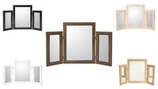 Image of Large Self Standing Dressing Table Mirror - Choice Of Colours