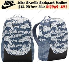 Image of Nike Brasilia Backpack Medium 24L Diffuse Blue IH7969-491