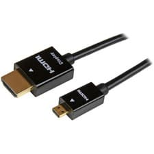 Image of StarTech.com 16ft (5m) Active Micro HDMI to HDMI Cable with Ethernet - 4K 30Hz V
