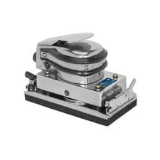 Image of Air Flat Bed Sander 165 x 90mm Palm Type Trigger One-Handed Operation 5mm Orbit