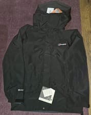 Image of Berghaus Cornice Black Xs Rrp £200 #AS499 InterActive Jacket