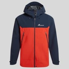 Image of Craghoppers Men's Maris Waterproof Jacket | Blue Navy / Pimento Red FREE POST