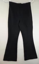 Image of Banana Republic Bootcut Cropped PONTE Pull-On Pants Black Petites 2XSP NWT $100