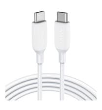 Image of Anker PowerLine III USB-C to USB-C Charger Cable 2.0 100W 6ft/1.8m Cable White