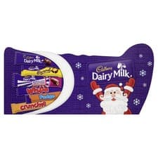 Image of Cadbury Chocolate Christmas Stocking Assorted Selection (208 Grams, Pack of 8)