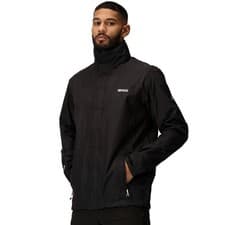 Image of Regatta Mens Matt Lightweight Waterproof Hooded Outdoor Walking Jacket Coat