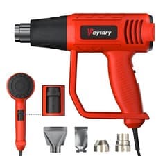 Image of 2000W Heat Gun - Temperature Control 300℃ / 600℃- 4 Nozzles