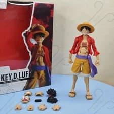 Image of One Piece Shf Figurine Monkey D Luffy Action Figure Pvc Collection Anime Toy New