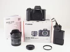 Image of Canon EOS M50 II Camera & EF-M 15-45mm Lens Kit Refurbished +12Month Guarantee.