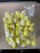 Image of Eva Foam Balls 22mm Diameter Yellow - Pack Of 100 balls