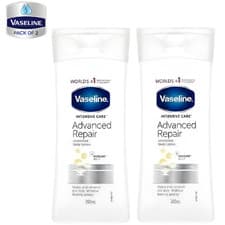 Image of Vaseline Intensive Care Lotion Advanced Repair (Pack of 2) 200ml,Fast shipping