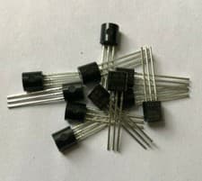 Image of 3pcs L78L08ACZ Linear Voltage Regulator Fixed Positive 8V 0.1A 3-Pin TO-92 STM