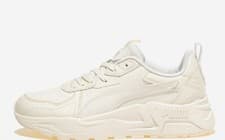 Image of PUMA Trinity Lite SL SIZE US 8 Frosted Ivory low top men's shoes 393867 02