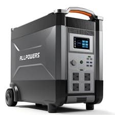 Image of ALLPOWERS 4000W Portable Power Station 3456Wh LiFePO4 Solar Generator Road Trip