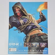 Image of Brink Xbox 360 PlayStation 3 PS3 PC The Game Print Ad/Poster