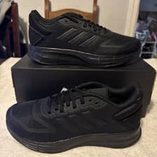 Image of adidas Duramo 10 Men's UK Size 6 All Black