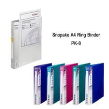 Image of JOB LOT CLEARENCE Snopake A4 Ring BInder