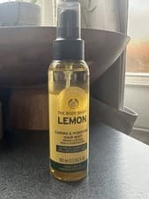 Image of The Body Shop Lemon Caring & Purifying Hair Mist 100ml Vegan Cruelty Free