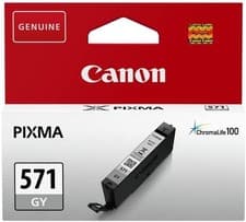 Image of Genuine Canon CLI-571GY Grey Ink Cartridge